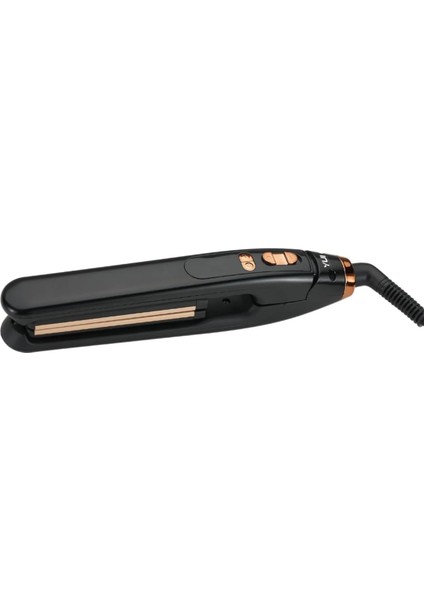 KB2006 Seramik Plaka LED Ekran Mini Saç Düzleştirici ve Şekillendirici Maşa Siyah modelleri