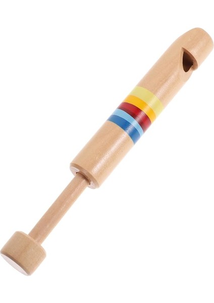 Çocuklar Için Eğitici Ahşap Kaydırak Düdüğü Parlak Renkler Oyuncak Doğum Günü Hediyeleri Için Mükemmel