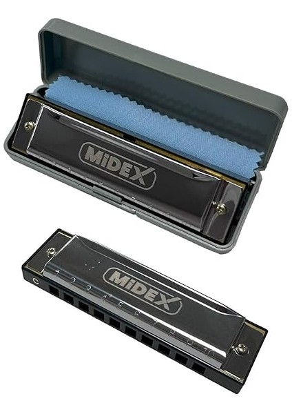 HN-10SL Silver Örf Aletleri 10 Delikli Mızıka modelleri