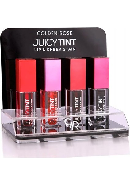 Rose Juicy Tint Lip & Cheek Stain - 04 Berry Kiss - Likit Ruj & Allık fırsatları