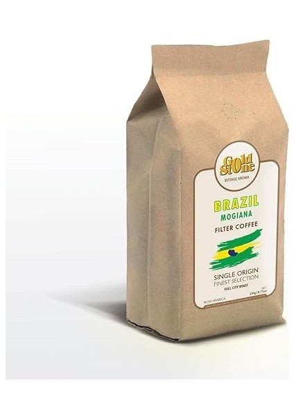 Gold Stone Brezilya Mogiana Filtre Kahve 250 gr (Kağıt ve Metal Filtre) fiyatları