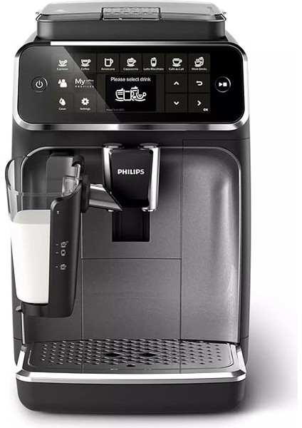 EP4346/70 Tam Otomatik Espresso Makinesi, 1.8 L Kapasite, Zamanlayıcı, Mat Siyah indirimleri