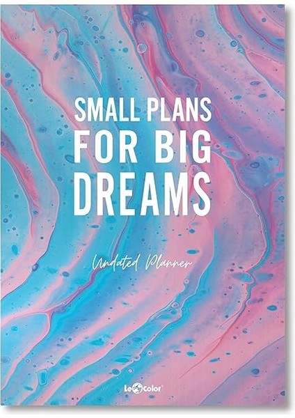 Color 17X24 Metalik Süresiz Planlayıcı Ajanda Deft Mavi fiyatları