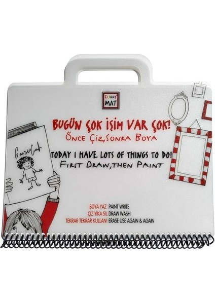 Mat Mini Set-Bugün Çok Işim Var Çok!