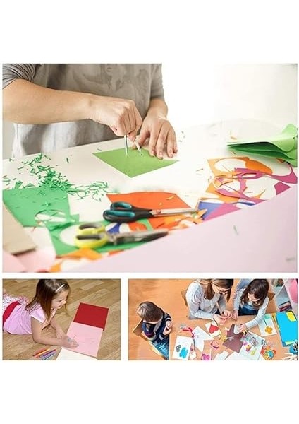 Fon Kartonu 10 Lu 35X50 cm 2 Paket 10 Renk Fon Kartonu 35 * 50 Okul Sınıf Kreş Anasınıfı modelleri