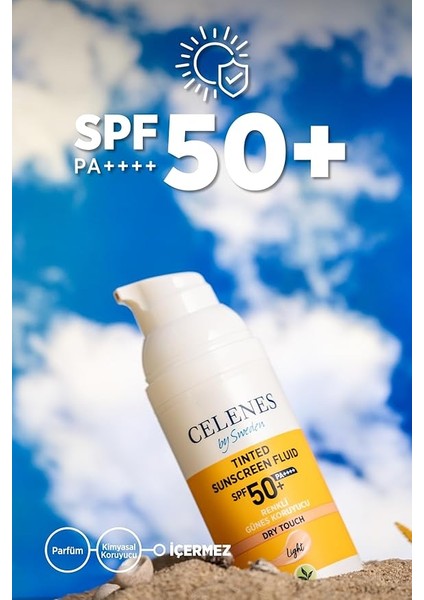 Herbal Renkli Güneş Koruyucu Dry Touch Light 50 Spf fırsatları