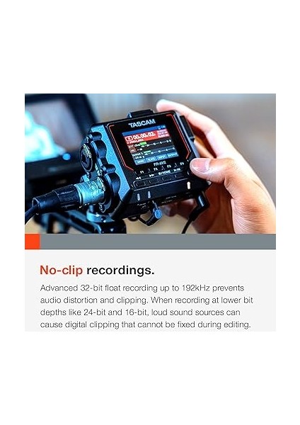 Fr-Av2 Kompakt 32 Bit Float Saha Kaydedici ve Mikserli Zaman Kodu Jeneratörü fırsatları