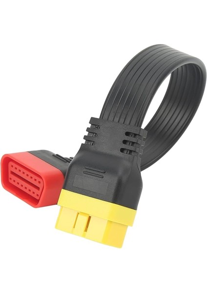 Obd Uzatma Kablo Konnektörü Obd2 Tanılama Kablosu Obdii Kablo Uzatılmış Adaptör Obd2 Uzatma Kablo Uzatma Kablosu Obd 16 Pin 36 cm