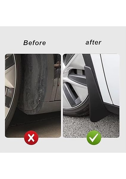 Parça) Li Parts Tesla Model Y Çamurluk, Tesla Model Y Paçalık, Tozluk, Tesla Eski Kasa Model Y ile Uyumludur modelleri