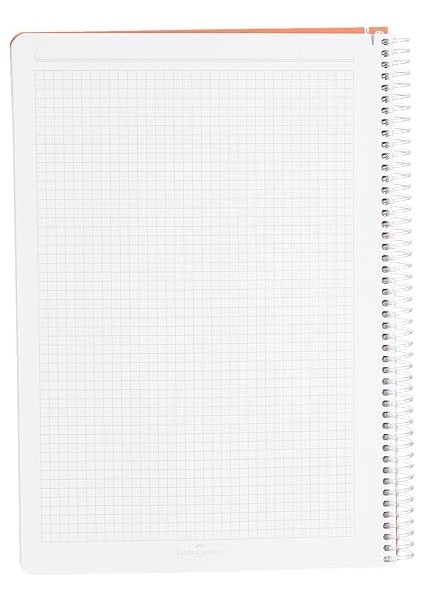 Spiralli Defter, A4, 100 Yaprak, 70G Kağıt, Kareli, 500 Mikron Pp Kapak, Pet Spiralli, Dayanıklı ve Çevre Dostu, Asorti Renkler modelleri