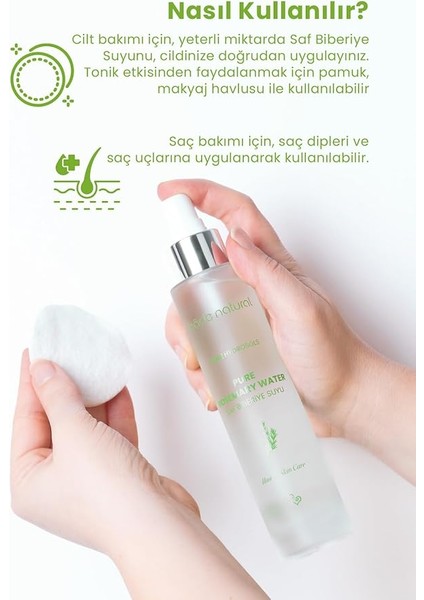 Natural Biberiye Dökülme Karşıtı ve Güçlendirici Komple Saç Bakım Seti modelleri