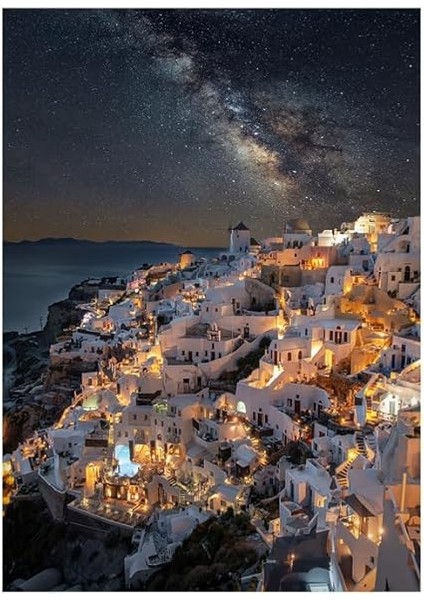 Focus 1000 Parça Puzzle - Santorini fiyatları