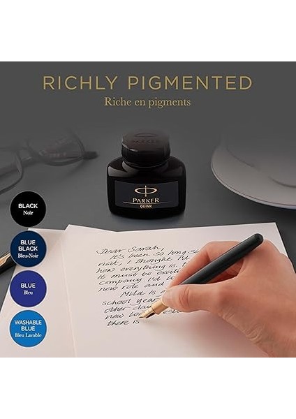 Quink Dolma Kalem Şişe Mürekkebi, 57 Ml, Siyah modelleri