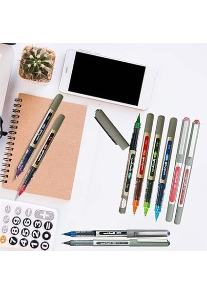 Eye UB-157 Tükenmez Kalem 0,7 mm Bilya [10'lu Paket] Her Renkten Bir Adet indirimleri