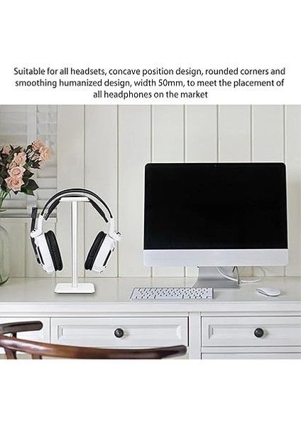 Tutucu, Kulaklık Rafı Tpu Tepsisi Kompakt, Basit, Kulaklıklar Için (Beyaz) modelleri