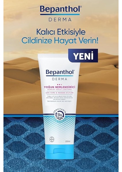 Derma Yoğun Nemlendirici Günlük Vücut Losyonu 200ML + Kadife Çanta fiyatları