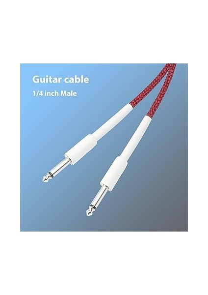 Gitar Kablosu Elektrik Alet Kablosu Bas Kablosu 6.35MM Düzden Düze Elektro Gitar Bas Gitar Için Elektrik Mandolin 1/4 Inç Gitar Ses Kablosu Gürültüsüz Korumalı Metal Konnektörler fiyatları