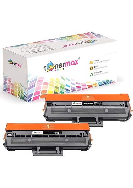 MLT-D111S 2'li Avantaj Paket - Çipli / Xpress M2020 Samsung Uyumlu Muadil Toner