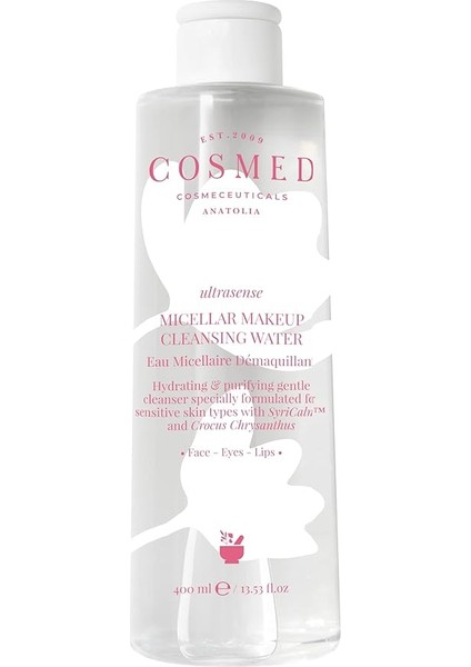 Hassas Ciltler Için Makyaj Temizleyici Micellar Su