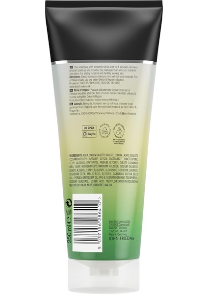 Frieda Detox & Repair Şampuan 250 ml fiyatları