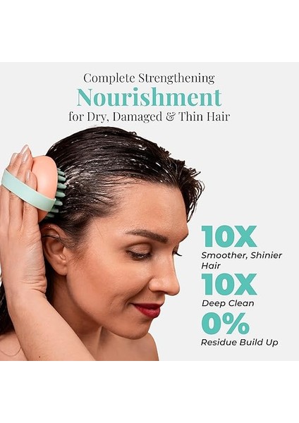 Keratinli ve Süt Proteinli Keratin 1000ML Şampuan Kuru, Hasarlı, Kimyasal Işlem Görmüş Saçlara indirimleri