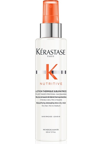 Nutritive Lotion Thermique Kolay Tarama Sağlayan Termik Losyon 150 ml