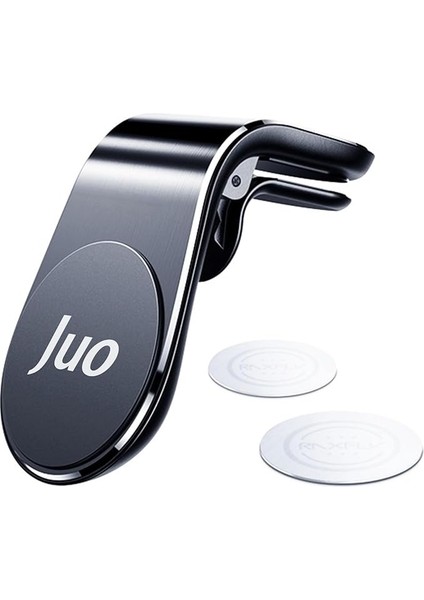 Havalandırma Izgarası Için Manyetik Mıknatıslı Telefon Tutucu + 2 Adet Manyetik Plaka