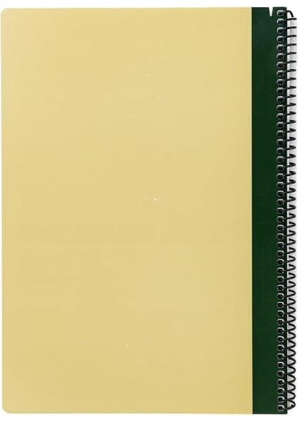 Pruva Ofis Serisi, A4 120 Yaprak Çizgili Karton Kapaklı Pet Spiralli Defter, Bej fiyatları