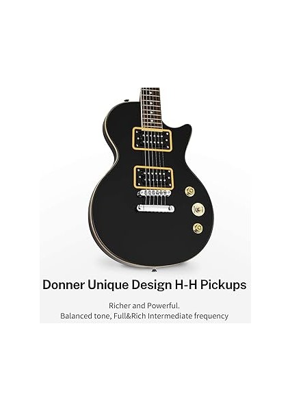 DLP-124B Lp Elektro Gitar Paketi (Siyah) fiyatları