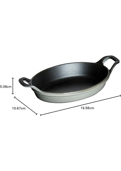 Sur La Table Minis Döküm Sahan, Demir, Grafit Gri indirimleri