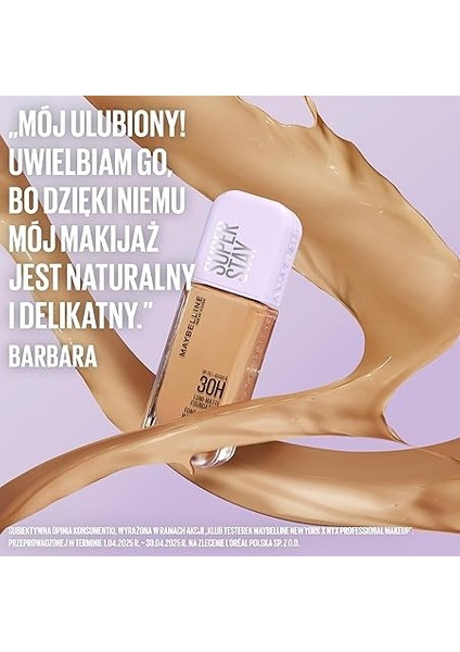 New York Super Stay Lumi Matte Fondöten - 108 indirimleri