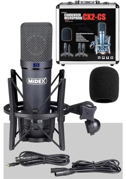 Wizard Paket-2 Cx2 Stüdyo Mikrofon MDX-04FXU Stüdyo Kayıt Mikseri Kulaklık Ekipman Seti fiyatları