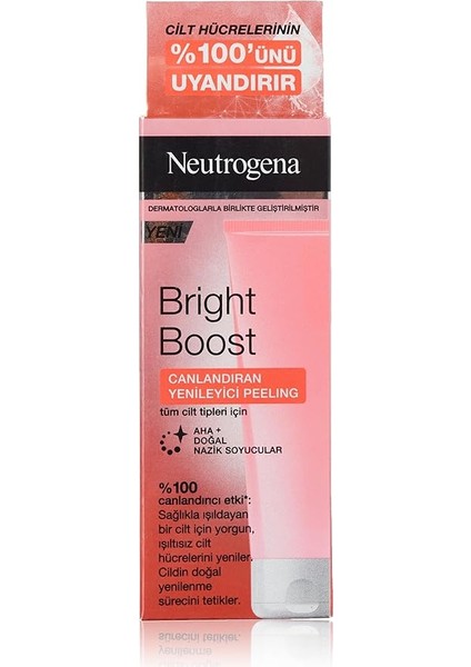 Boost Canlandıran Yenileyici Peeling 75 ml