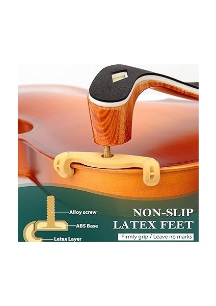 Ayarlanabilir Keman Omuz Desteği, Kaymaz Destek Yastığı (3/4-4/4) fırsatları