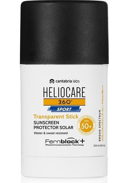 360º Sport Transp Stick SF50+