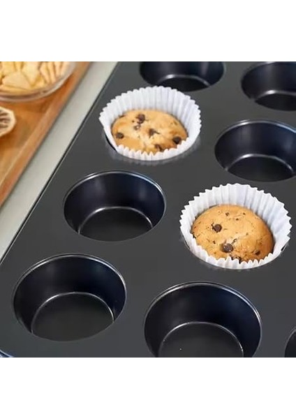 Toptan Muffin ve Cup Cake Fırın Tepsisi,muffin Için 12 Bölmeli Fırın Kabı fiyatları