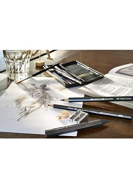 Castell Ahşapsız Grafit Kalemi Jumbo - 9b fırsatları