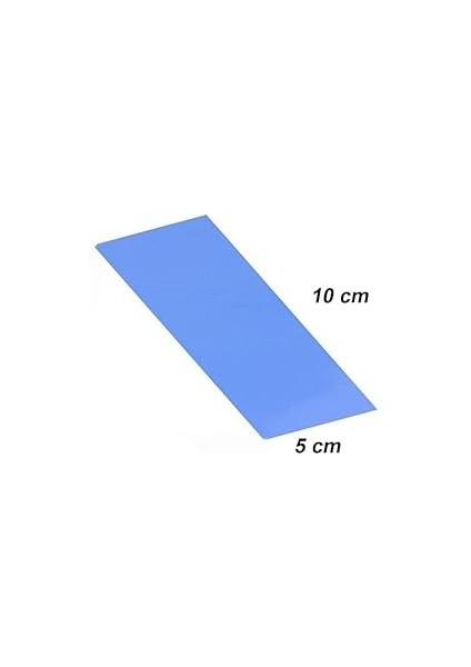 Plus PX-PAD10 10X5 cm 1mm 11GR Yüksek Iletken Termal Pad, Mavi Thermal Pad (M2 Ssd, Chipset, Cep Telefonu, Notebook, Ps4,ps5 Uyumlu) fiyatları