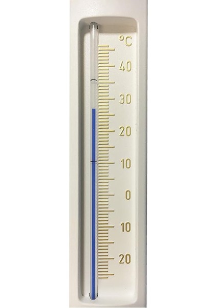 Plastik Iç Dış Mekan Termometre, Beyaz modelleri