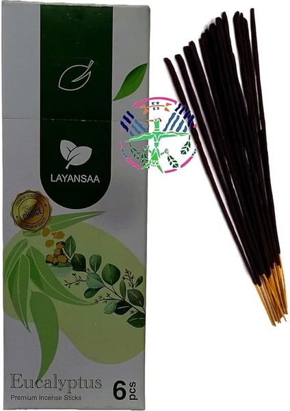 Eucalyptus (Okaliptus) Kokusu Özel Aroma Kokusu Agarbatti Arınma 20 Adet 1 Paket Çubuk Tütsü fırsatları