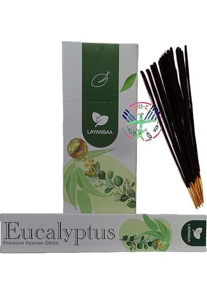 Eucalyptus (Okaliptus) Kokusu Özel Aroma Kokusu Agarbatti Arınma 20 Adet 1 Paket Çubuk Tütsü indirimleri