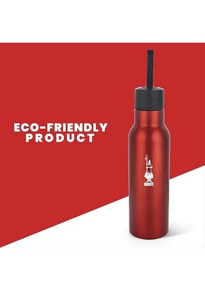 - Termal Şişe - 750ML - Kırmızı Renk - Paslanmaz Çelik - Çift Katmanlı - 12 Saat Sıcak 24 Saat Soğuk Tutar - Hava Geçirmez Vidalı Kapak Özelliği - Özel Silikon Conta Sayesinde Sızdırmaz Şişe indirimleri