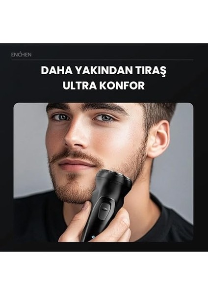 Blackstone-C Siyah Çift Yönlü Kavisli Bıçaklı Şarjlı Tıraş Makinesi fırsatları