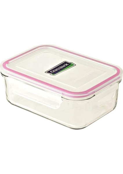 Primanova Konik Dikdörtgen Cam Saklama Kabı 1700ML