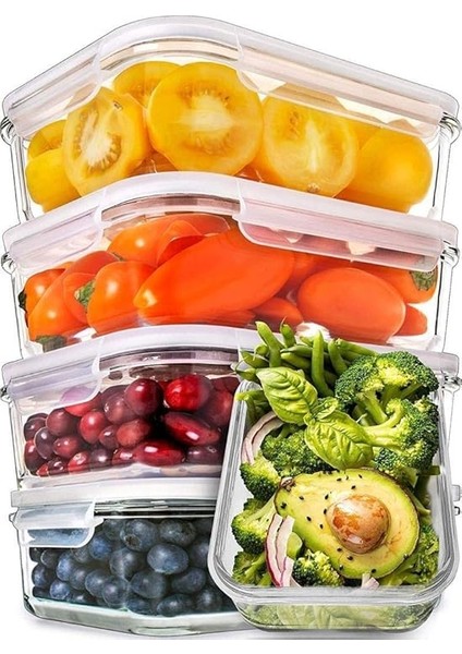 Primanova Konik Dikdörtgen Cam Saklama Kabı 1700ML indirimleri