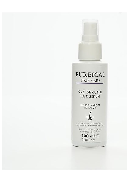 Saç Serumu, Bitkisel Kompleks, Saç Kaybını Önleyici, Saç Güçlendirici, Hyaluronik Asit, Besleyici Saç Serumu 100 ml modelleri