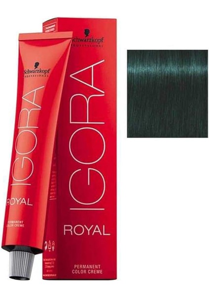 Igora Royal Saç Boyası Teknik Renkler 60ML-NO - 0.33 Mat