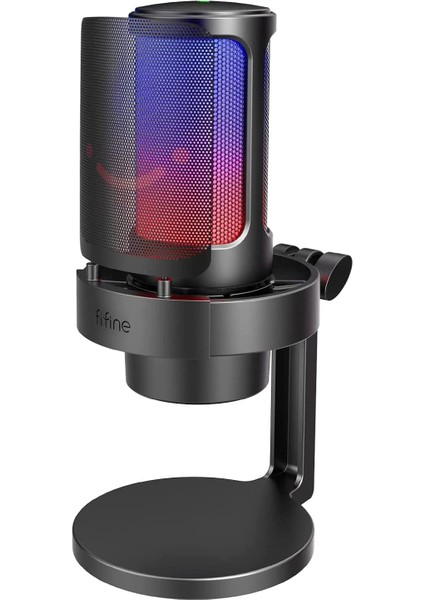 USB Mikrofon, Oyun Mikrofonu, Yayın Podcast Stüdyosu Için, Mikrofon Usbc, Ps4 Ps5 Mac Için, Rgb Kontrollü, Sessize Alma Şalteri, Kulaklık Bağlantısı, Pop Filtre