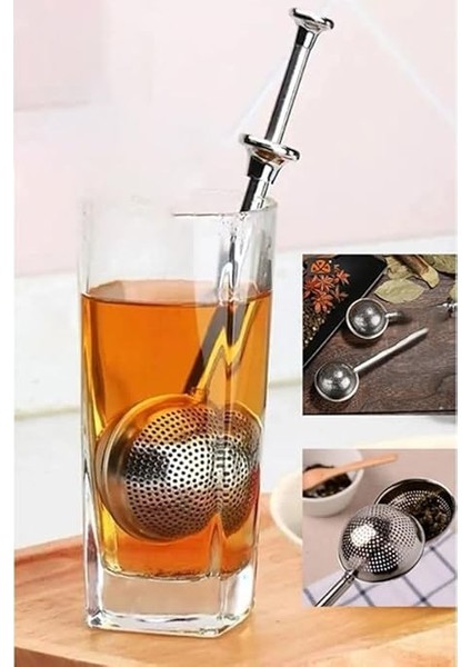 Tek Hareket Çay Demleme Aparatı Bitki Çayı Süzgeci CIN527 fiyatları