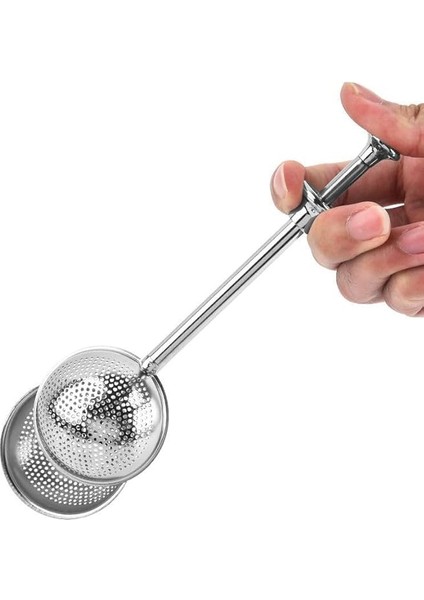 Tek Hareket Çay Demleme Aparatı Bitki Çayı Süzgeci CIN527 fırsatları